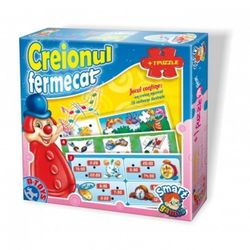 Интерактивный пазл Creionul fermecat+ puzzle 24 дет., код 41202