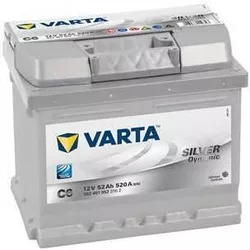 купить Автомобильный аккумулятор Varta 52AH 520A(EN) (207x175x175) S5 001 (5524010523162) в Кишинёве 