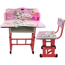 cumpără Set de mobilier pentru copii 4Play Jonie Pet Pink детская парта în Chișinău 