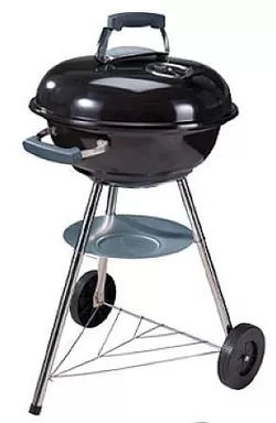купить Мангал BBQ 50786 Gratar rotund cu picioare D47cm, H83cm, cu plasa si raft в Кишинёве 