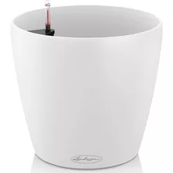 купить Цветочный горшок Lechuza Classico Color 35, White в Кишинёве 