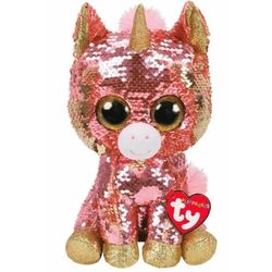 купить Мягкая игрушка TY TY36670 Flippables SUNSET coral unicorn 15 cm в Кишинёве 