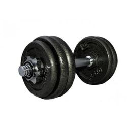 купить Гантель LiveUp LS2311/15/GY Set gantere 15kg в Кишинёве 