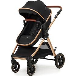 cumpără Сărucior pentru copii KinderKraft Esme 2in1 Black (KSESME00BLK2000) în Chișinău 