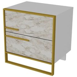 купить Тумбочка Trendy Polka, AurAlb, 50x52x39cm в Кишинёве 