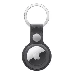 cumpără Breloc inteligent Apple AirTag FineWoven Key Ring Black MT2H3 în Chișinău 