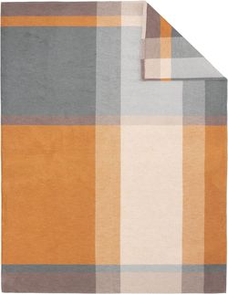 cumpără Textile de casă Ibena 3363/320 Jacquard Baumwolldecke Zelino mith GOTS Zertifikat Grey în Chișinău 