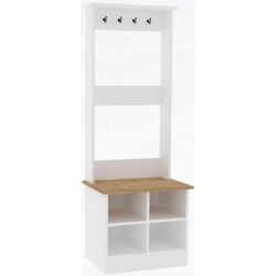 cumpără Mobilă pentru antreu Trendy Mare, SafirAlb, 64x175x43cm (GTR005939) în Chișinău 