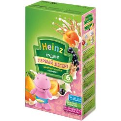 Heinz  пудинг фруктовое ассорти в сливках, с 6 мес. 200г