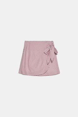 Юбка ZARA Белый/Красный 6416/162/094