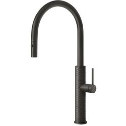 купить Смеситель кухонный Gessi 60024-707 Gessi 316 Black Metal Brushed PVD в Кишинёве 