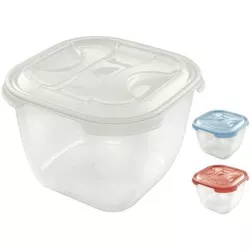 cumpără Container alimentare Tontarelli 34808 Емкость пищевая квадратная Nuvola 3l, 19.5x19.5x14cm în Chișinău 