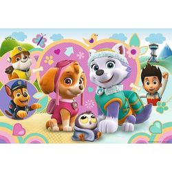 купить Головоломка Trefl 53015 Puzzles - 70 glitter in a box - Lovely Skye and Everest / Viacom PAW Patrol в Кишинёве 