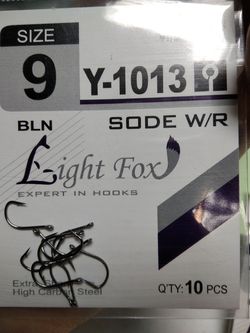 Крючки Light Fox 10 шт