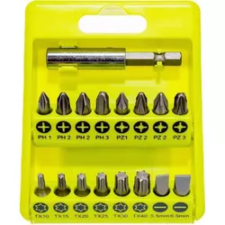 cumpără Set de tubulare, bite, duze RYOBI RAK17SD Set de biti 17buc (5132002550) în Chișinău 