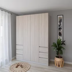 cumpără Dulap Smartex (15930) N17 160cm Kashemir+St.Deschis în Chișinău 