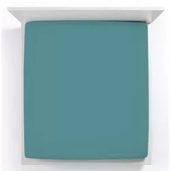 cumpără Lenjerie de pat Formesse 035-13-0302 Fitted Sheet Bella Gracia standard 140x190-160x220 Arctic blue în Chișinău 