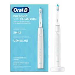 Electric Toothbrush Braun Oral-B S111.513.2 Pulsonic Slim Clean 2000 White