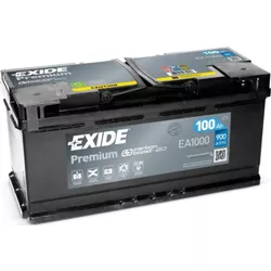 cumpără Acumulator auto Exide PREMIUM 12V 100Ah 900EN 353x175x190 -/+ (EA1000) în Chișinău 