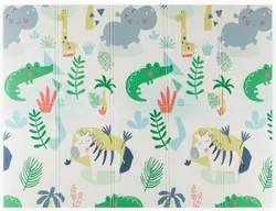 купить Коврик игровой Petite&Mars 435075 Covoras de joaca pliabil 2in1 Campy Jungle&Hexagon в Кишинёве 