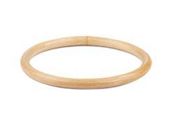 Bamboo handle / Dream catcher frame, Ø12 cm / light bamboo