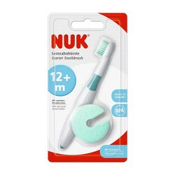 Зубная щетка NUK с ограничителем (12-36 мес)