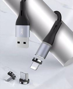 Magnetic Lightning Cable XO, NB125, Black