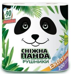 Полотенца бумажные PANDA Extra Long 2 слоя 24м*2
