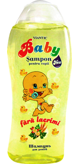 Șampon Viantic Baby pentru băiețel cu ulei de măcieș și proteine de grâu, 250ml