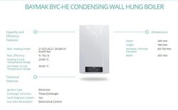 Centrala condens  Baymak Veverita BYP-HE COMPACT 24KW
