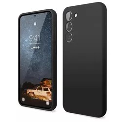 cumpără Husă pentru smartphone Helmet Liquid Silicone Samsung S23 Plus, Black în Chișinău 
