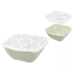 cumpără Container alimentare Бытпласт 56909 Salatiera Phibo Perfect, 4.5l, cu capac, verde în Chișinău 