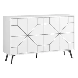 cumpără Casetieră Trendy Duna, Alb 123x62x35cm în Chișinău 