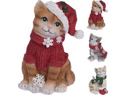 Сувенир "Кот сидящий" 11.5cm, 3дизайна