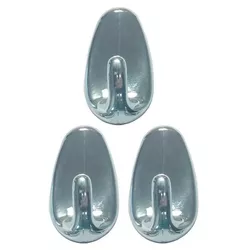 купить Вешалка для ванной Bisk 70406 Cuier baie crom (3 buc) в Кишинёве 