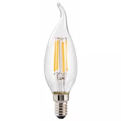 купить Лампочка Xavax 112842 LED Filament, E14, 470 lm replaces 40 W, Flickering Candle, warm white в Кишинёве 