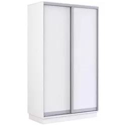 купить Шкаф Mobildor-Lux Fox uși glisante din PAL (120x60x240H cm) Alb в Кишинёве 