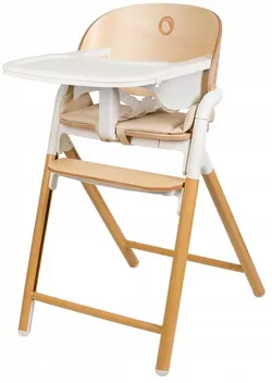 купить Стульчик для кормления Lionelo Celia 3in1 White Natural Wood в Кишинёве 