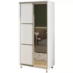 cumpără Dulap my-STYLE C10H2T04AM01-U23, 100x220, белый în Chișinău 