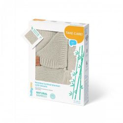 Одеяло бамбуковое Babyono серое