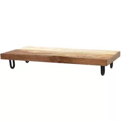 купить Поднос/столик кухонный Promstore 44593 из древесины манго 49X25X6cm в Кишинёве 
