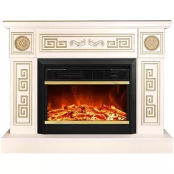 купить Камин электрический ArtFlame Latifa & Mars, 870x1100x300 mm, Fildeş в Кишинёве 