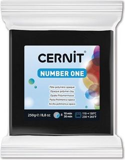 Lut polimeric CERNIT N1 250g, negru 100