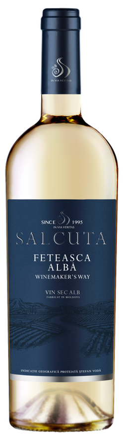 Вино Salcuta WW Feteasca Alba, белое сухое, 0.75 Л