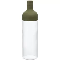 купить Бутылочка для воды Hario FIB-75-OG Filter in Bottle Olive green 750ml Cold Brew в Кишинёве 