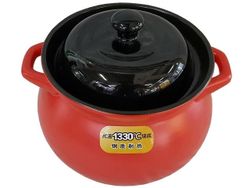 Кастрюля керамическая для запекания 3.5l, разных цветов