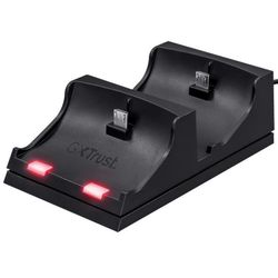 cumpără Accesoriu pentru console de jocuri Trust GXT 235 Duo Charging Dock for PS4 în Chișinău 