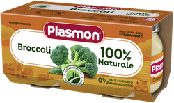Пюре PLASMON брокколи (6 мес), 2x80 г