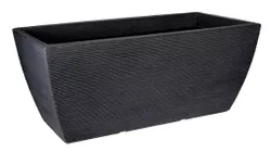 купить Цветочный горшок ProGarden 33800 Trapez, 79x39x34cm, plastic, antracit в Кишинёве 