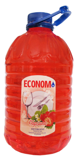 Средство для мытья посуды ECONOM клубника 5Л